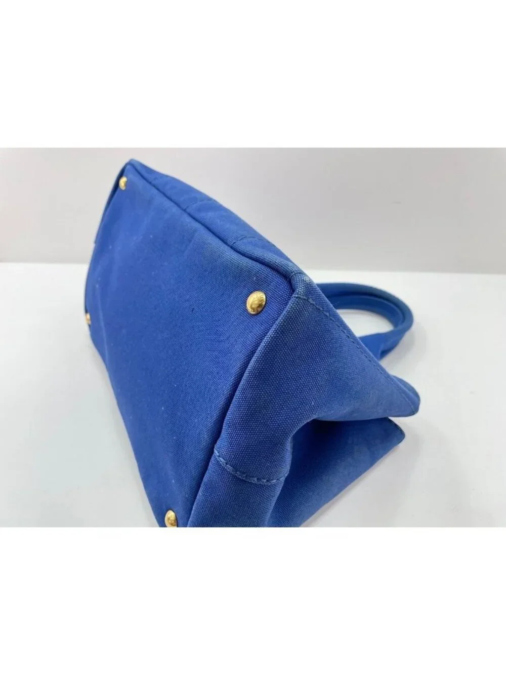 Prada Handbag Canapa Blue